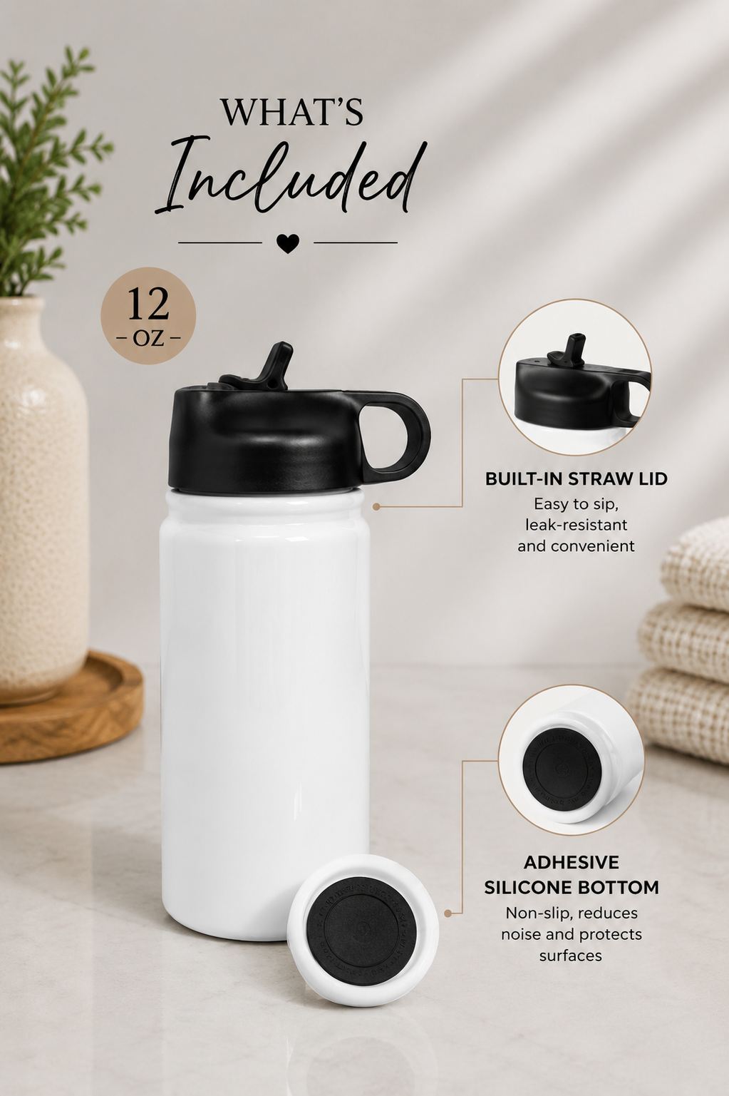 Personalized 12oz Sport Tumbler